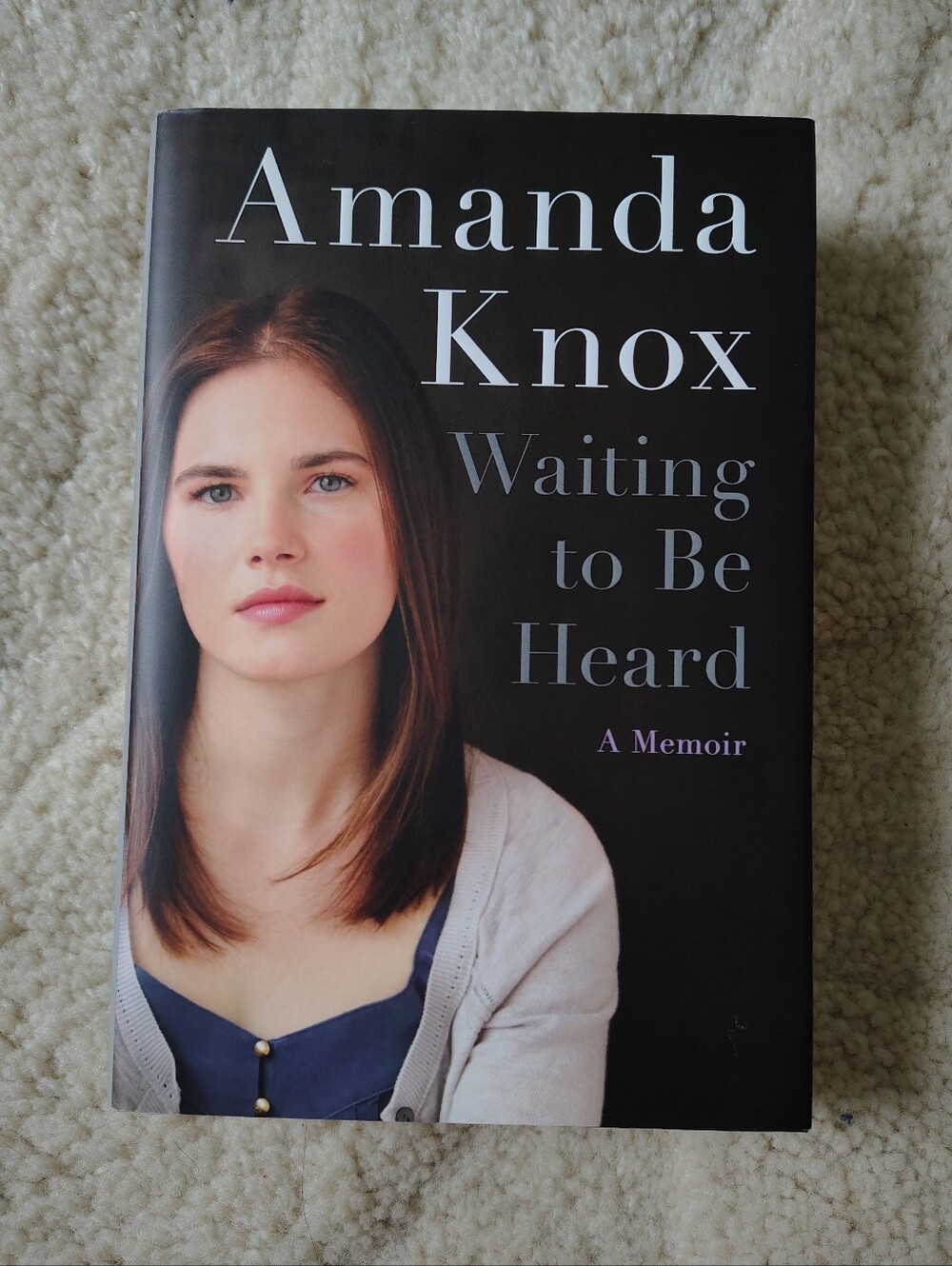 *Like New* Amanda Knox Memoir: Waiting to Be Heard